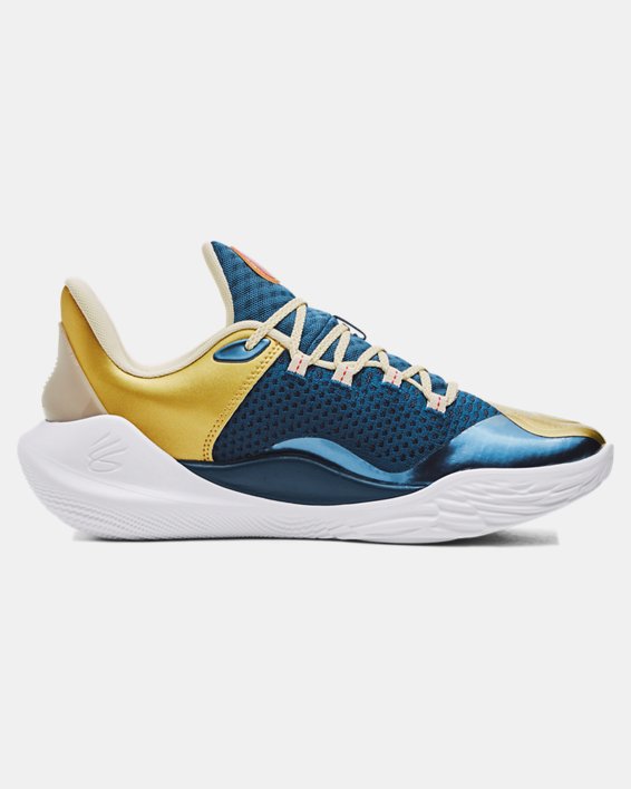 Unisex Curry 11 'Championship Mindset' Basketball Shoes in Green image number 6